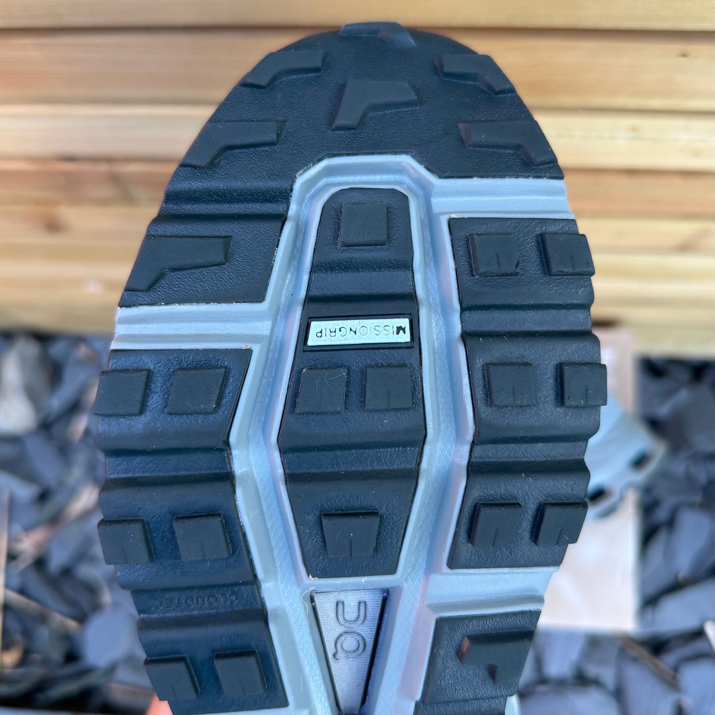 On Running CloudVista Waterproof - Glacier / Cobble - UK10.5