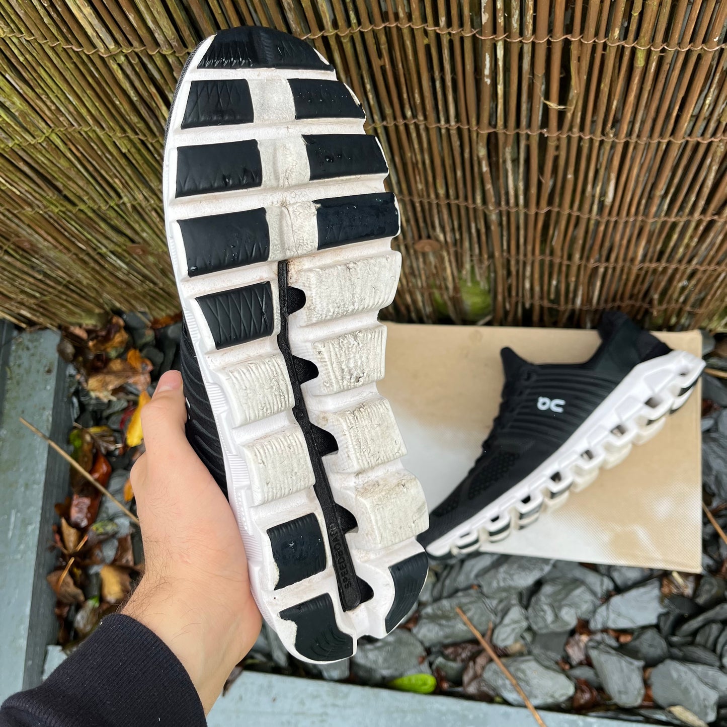On Running CloudSwift 2.0 - Black / Rock - UK9.5