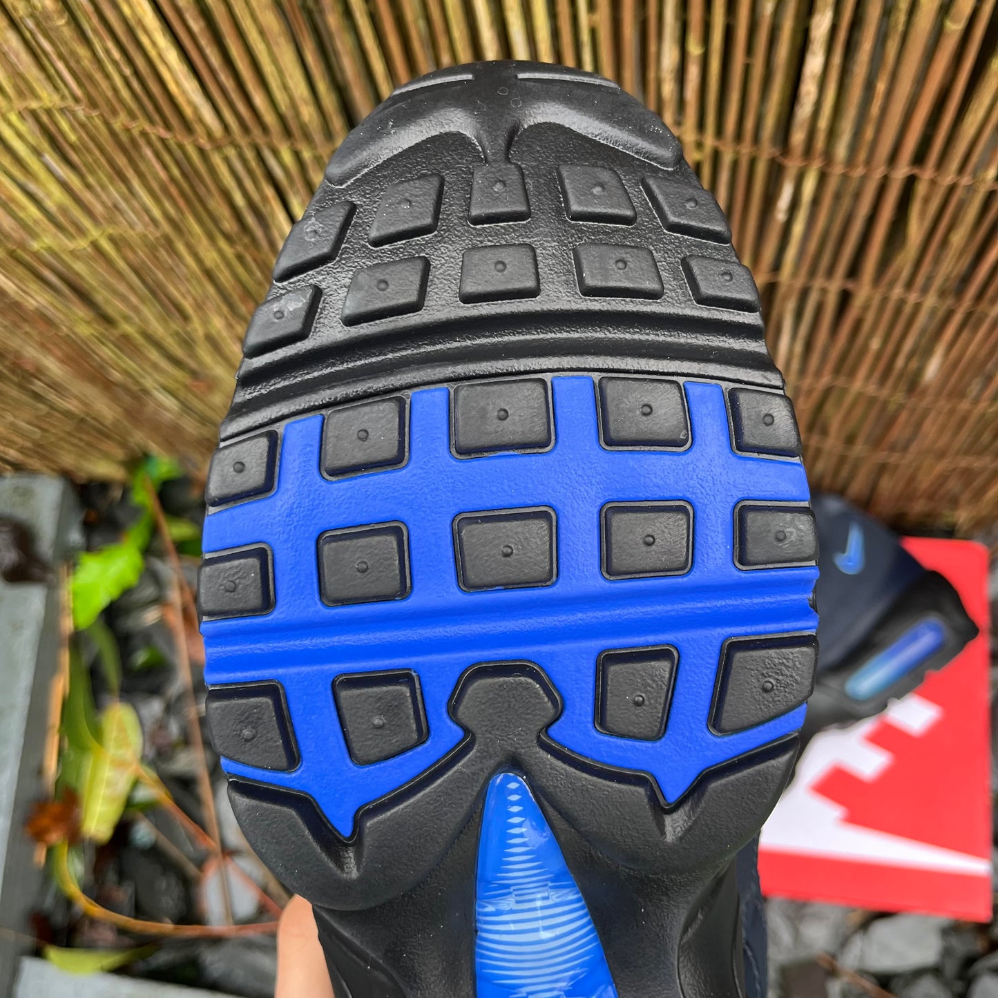 Nike Air Max 95 (Custom) - Dark Obsidian / Racer Blue - UK9.5