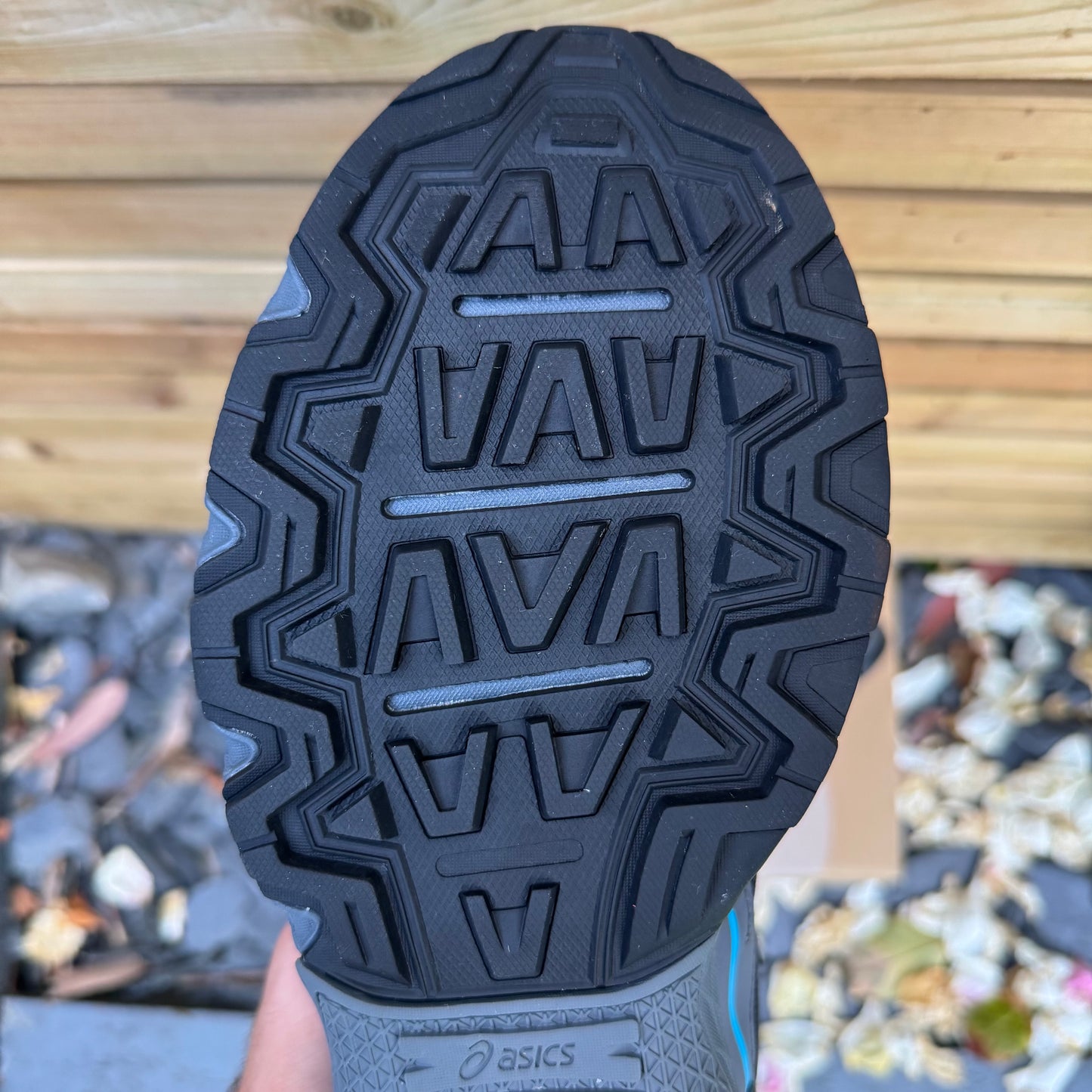 Asics Gel-Venture 6 - Black / Carrier Grey / Blue - UK10