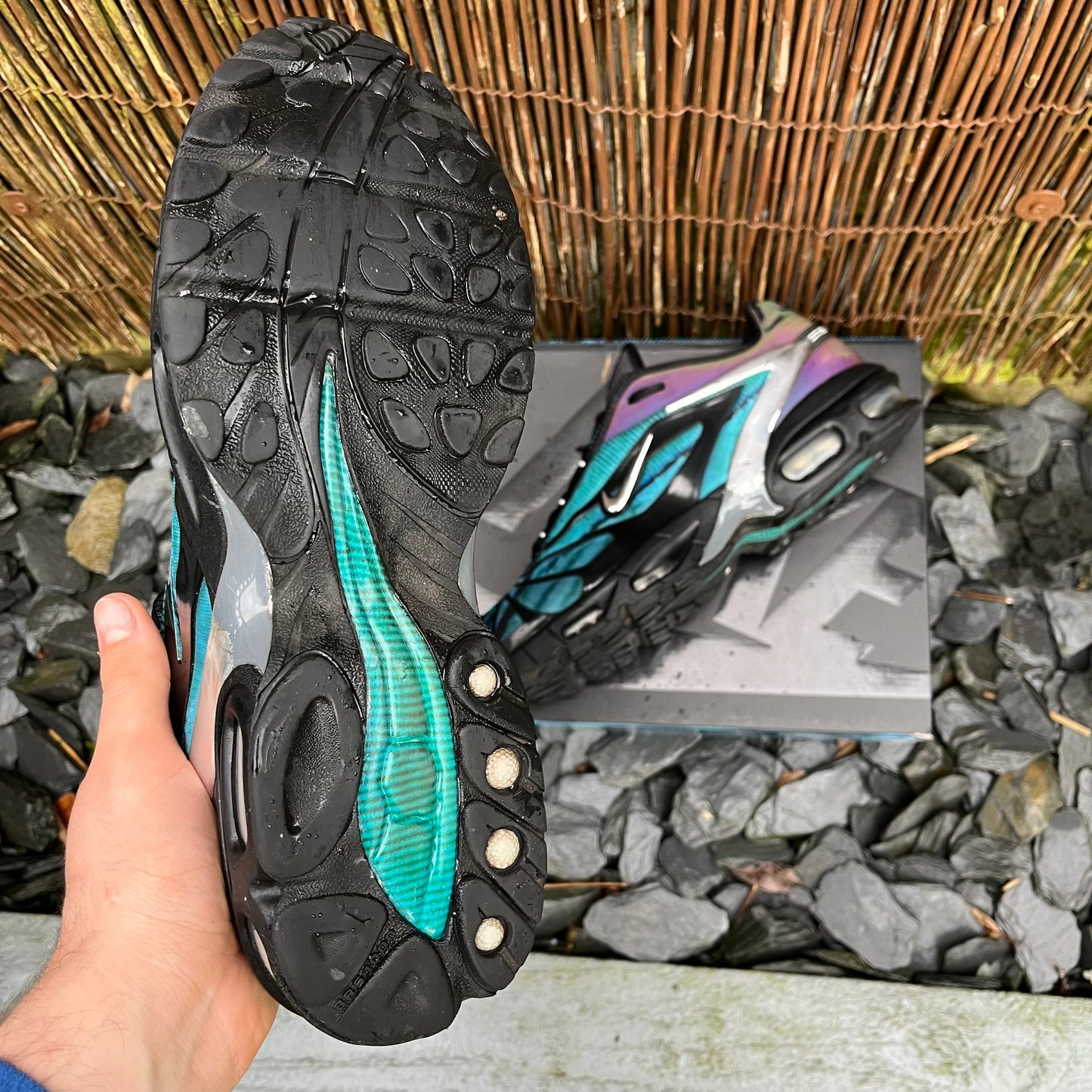 Nike Air Max Tailwind 5 X Skepta Bright Blue UK9.5