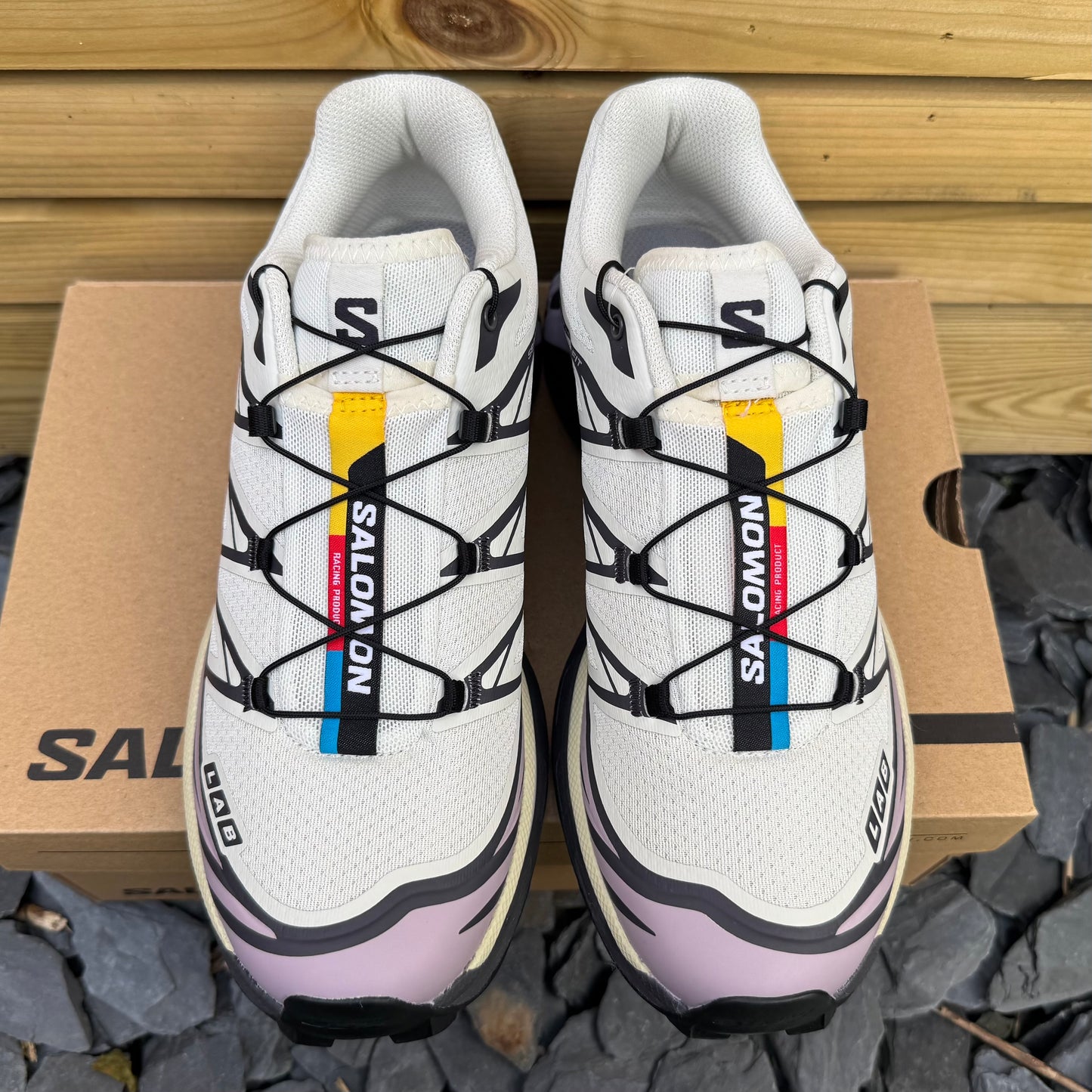 Salomon XT-6 - Icicle / Nirvana / Nine Iron - UK7 - Brand New