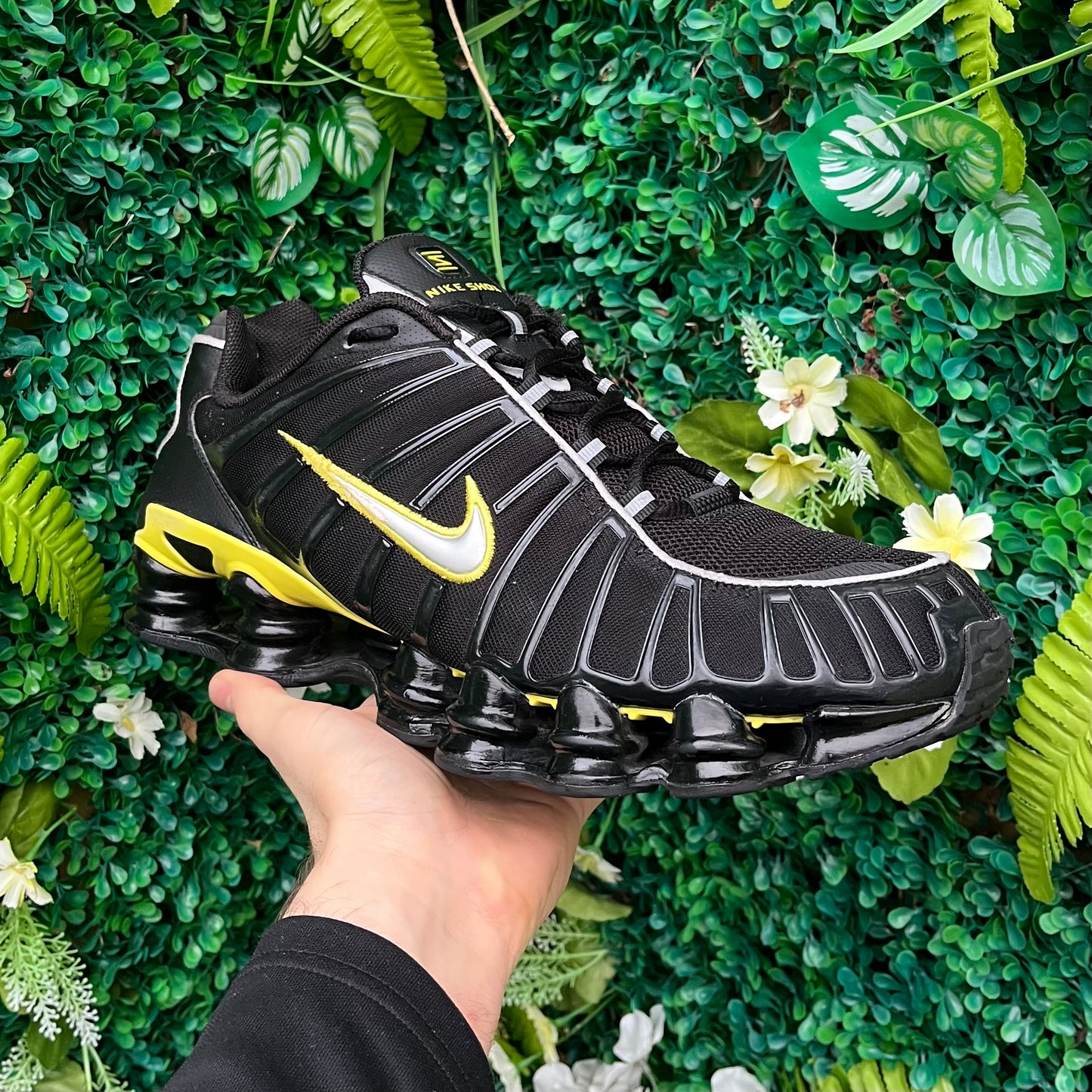 Nike Shox TL - Black / Dynamic Yellow - UK11