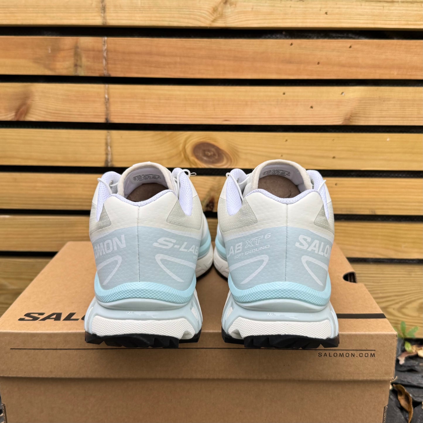 Salomon XT-6 - Vanilla / Ballad Blue / Iced Aqua - Multiple Sizes - Brand New