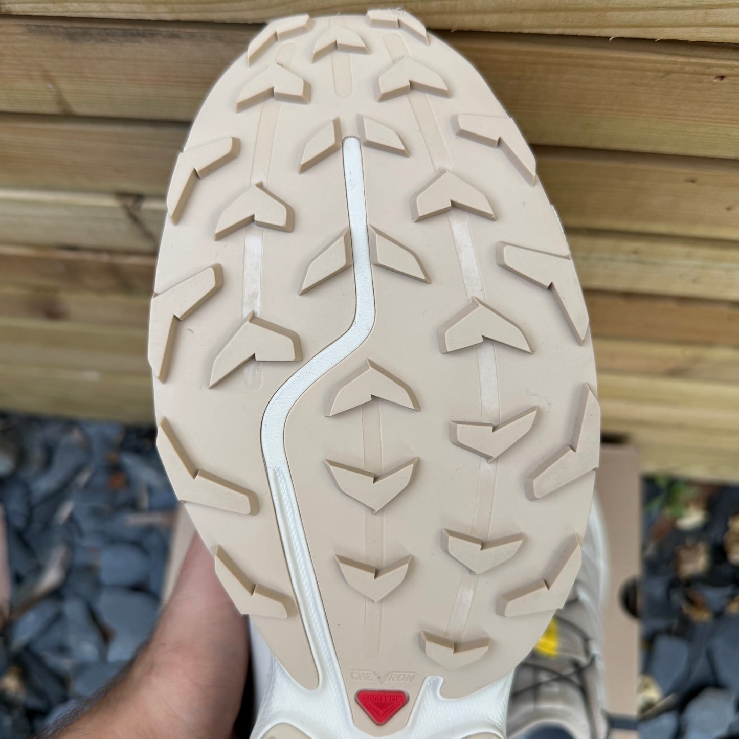 Salomon XT-6 Gore-Tex - Oxford Tan / Almond Milk / Safari - UK11 - Brand New