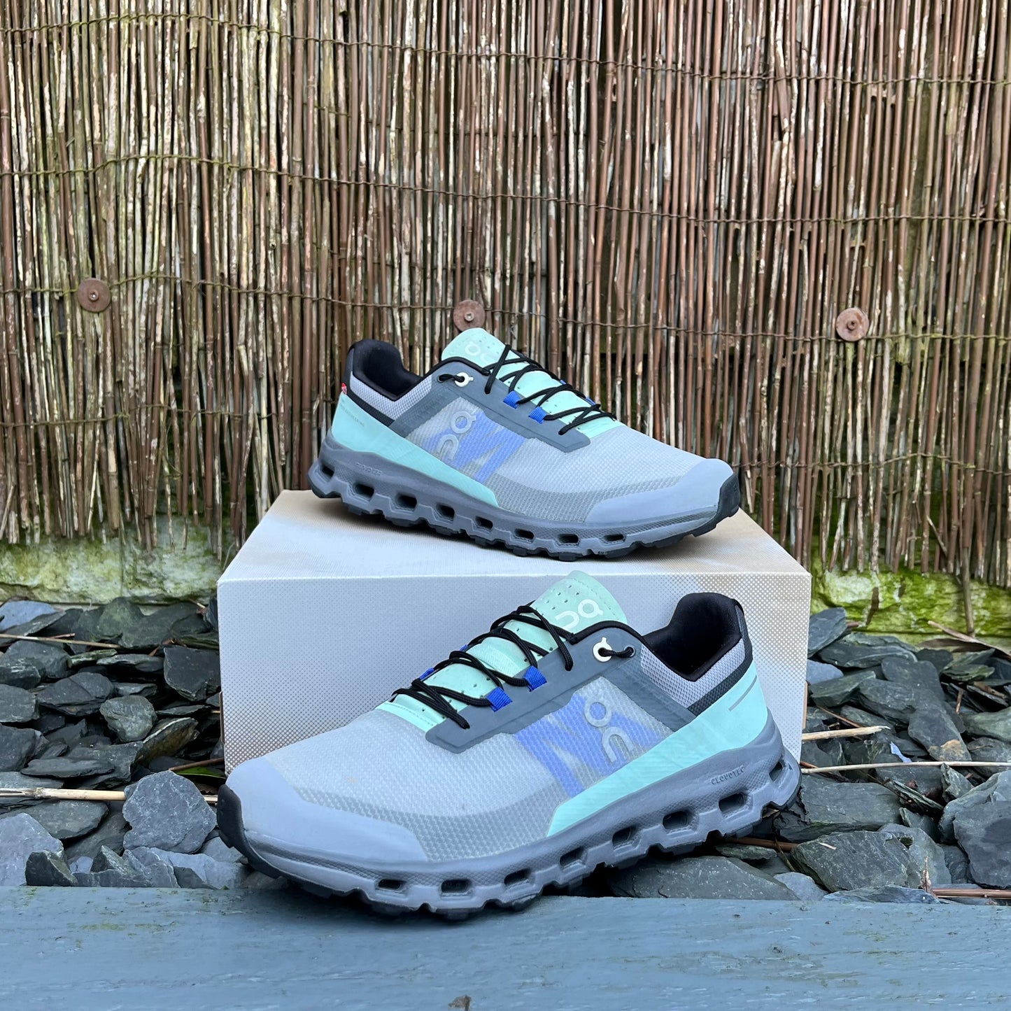 On Running CloudVista - Alloy / Mint - UK9