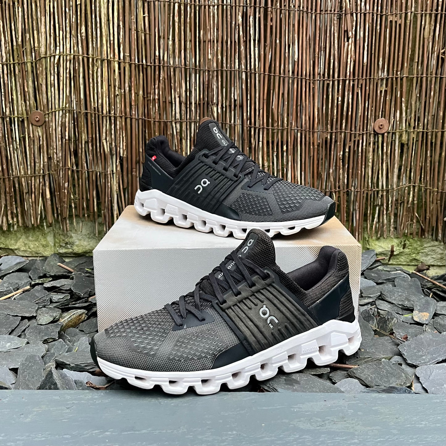 On Running CloudSwift 2.0 - Black / Rock - UK10