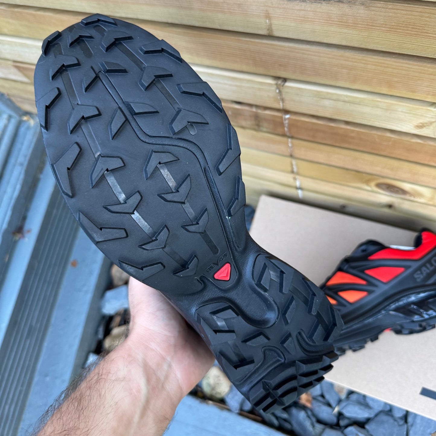 Salomon XT-6 (Size? Exclusive) - Black / Phantom / Turmeric - Multiple Sizes - Brand New