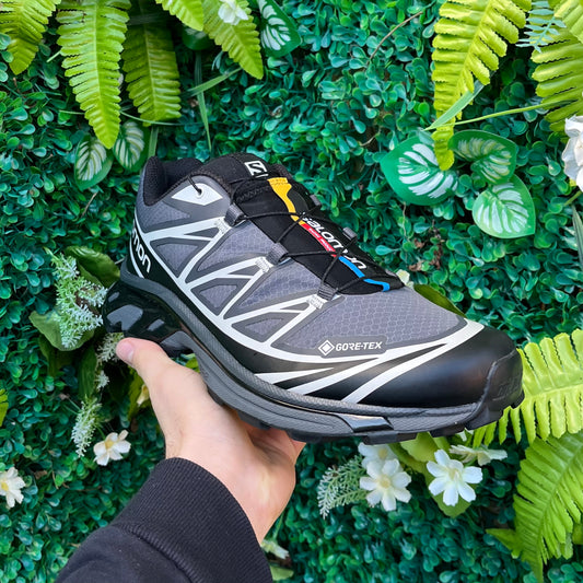 Salomon XT-6 Gore-Tex - Black / Ebony / Moon Rock - UK8.5