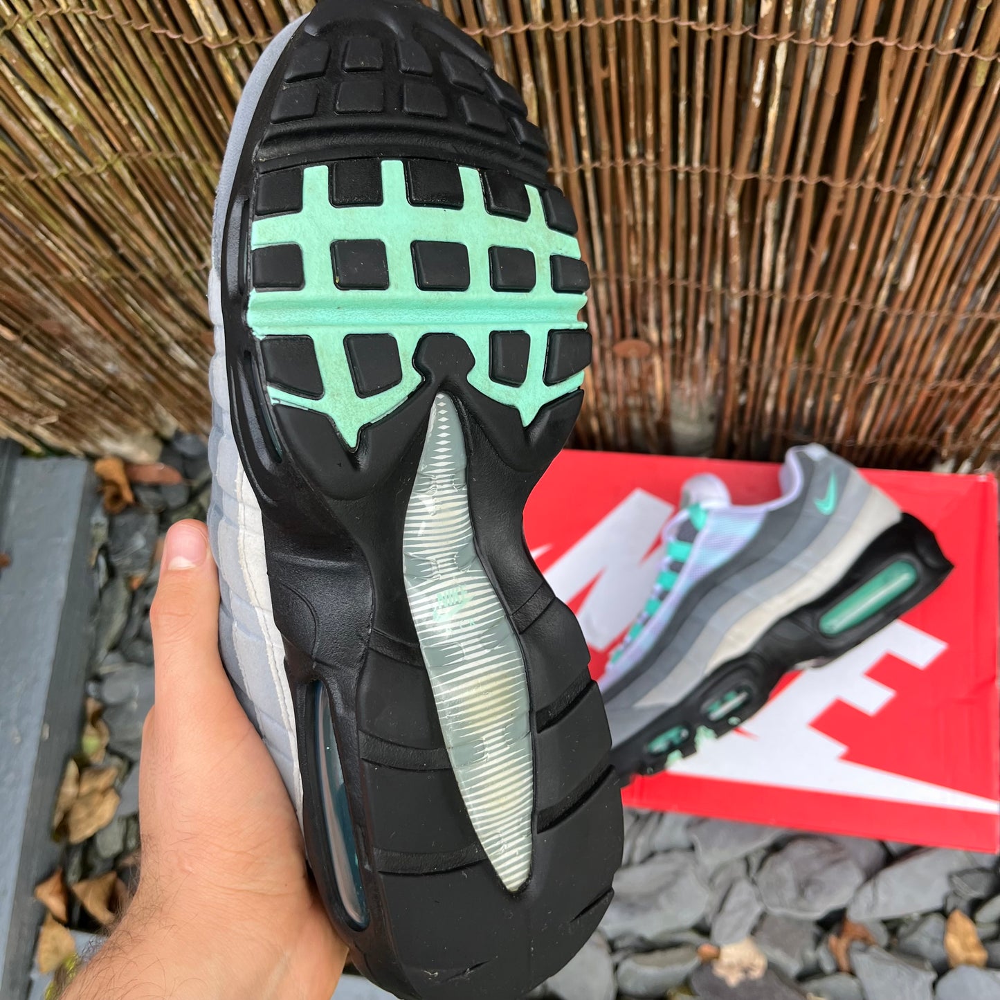 Nike Air Max 95 JD Exclusive Hyper Turquoise UK8
