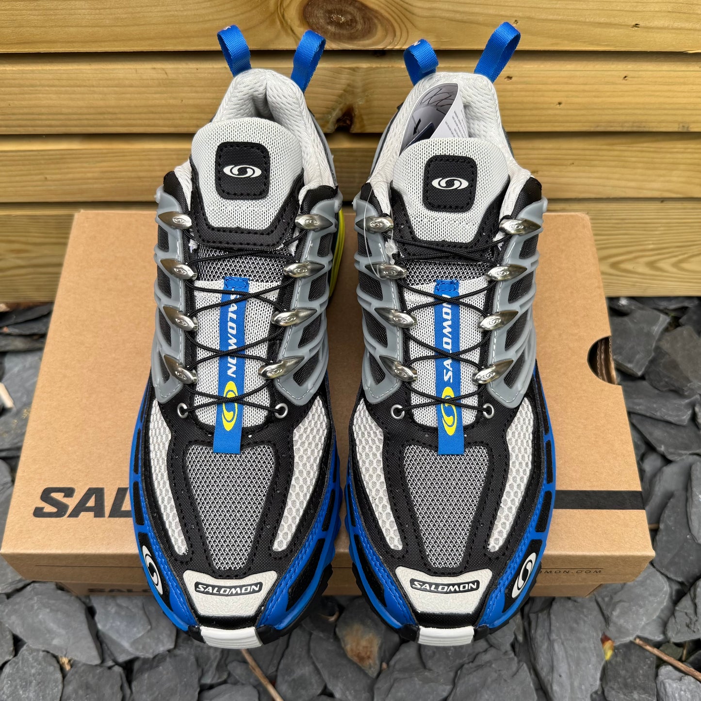 Salomon ACS Pro - Lapis Blue / Black / Buttercup - UK6.5 - Brand New