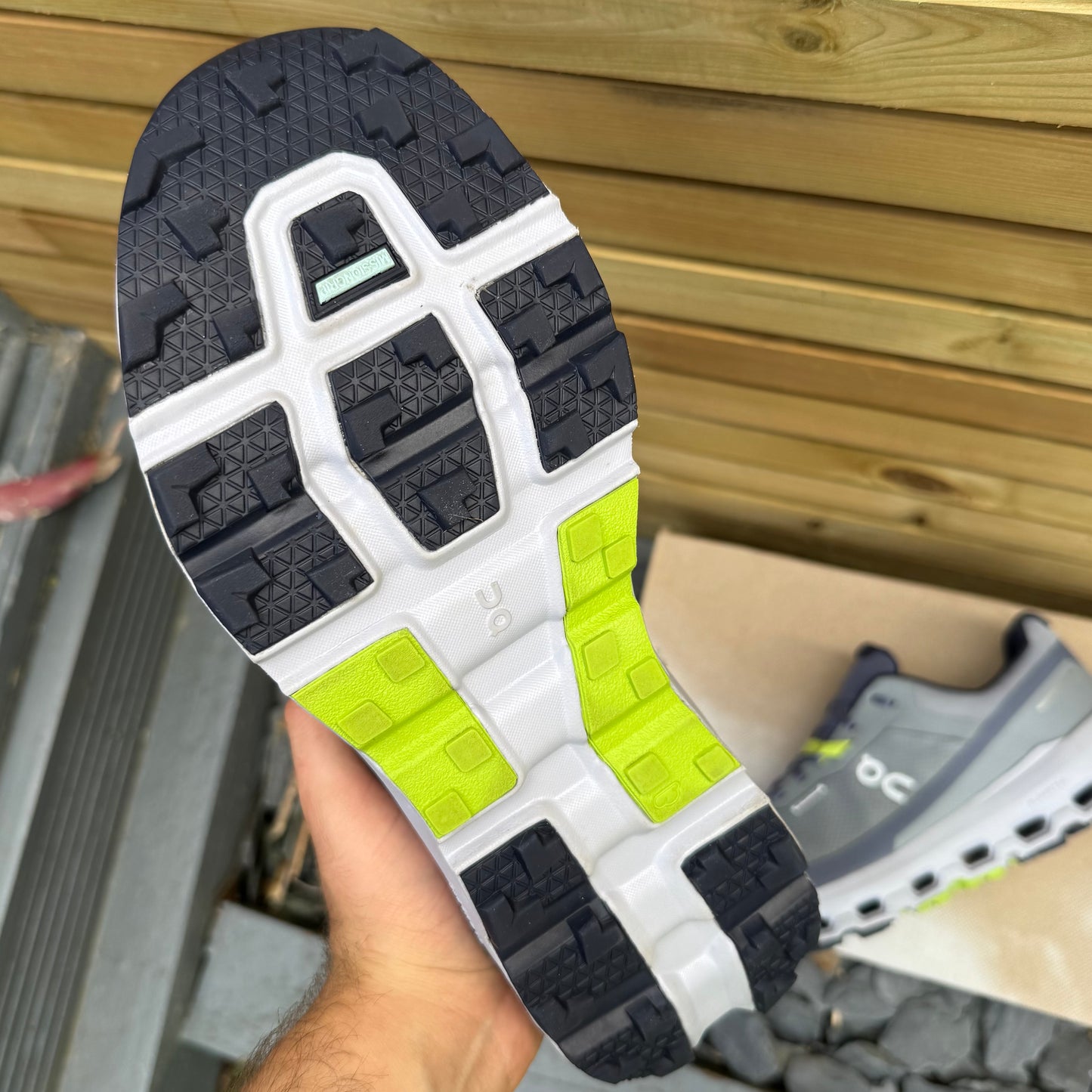 On Running CloudVista 2 Waterproof - Heather / Mist - UK8.5