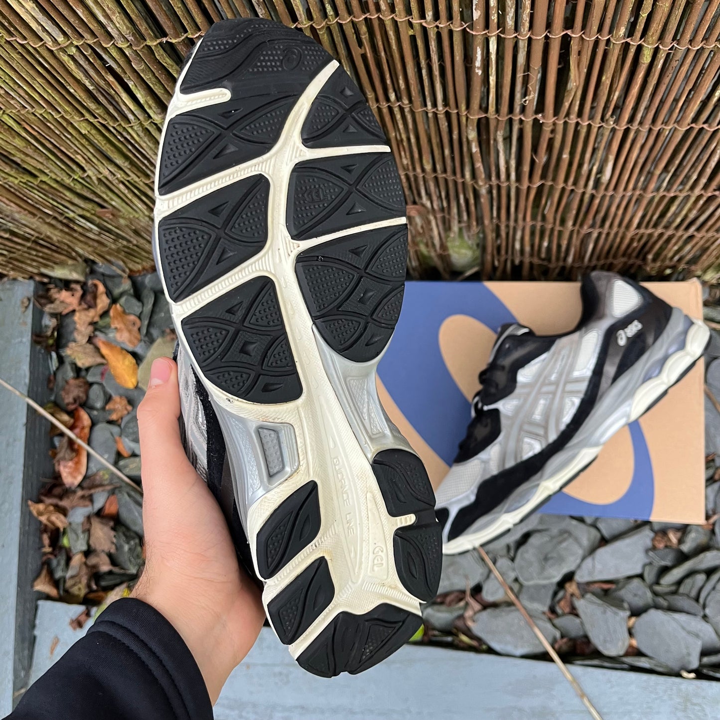 Asics Gel-NYC - Ivory / Clay Grey - UK9