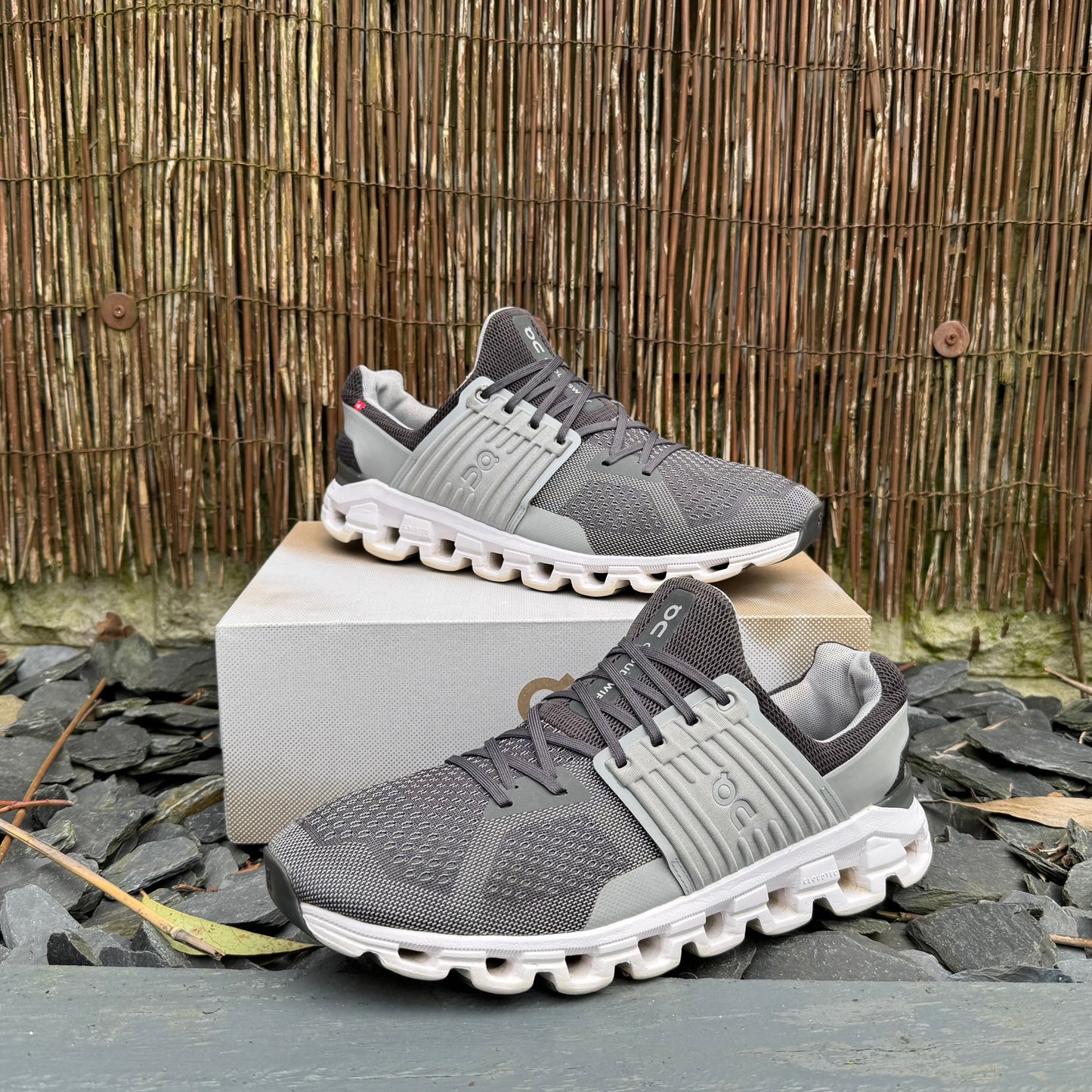 On Running CloudSwift 2.0 - Rock / Slate Grey - UK10