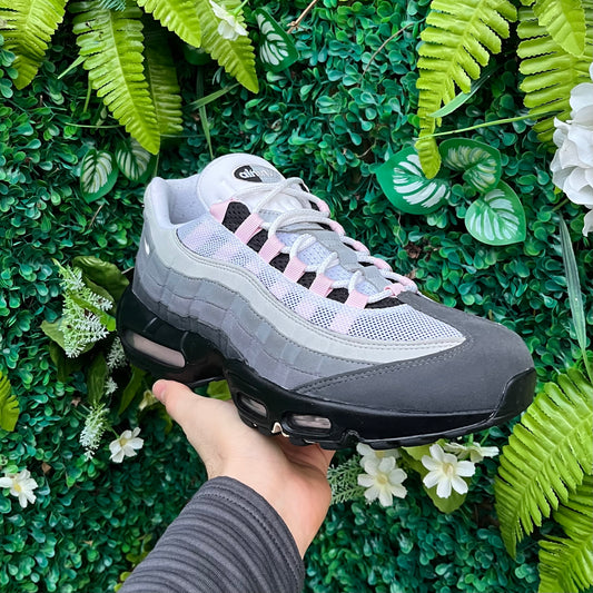 Nike Air Max 95 OG - Gunsmoke / Pink Foam - UK9.5