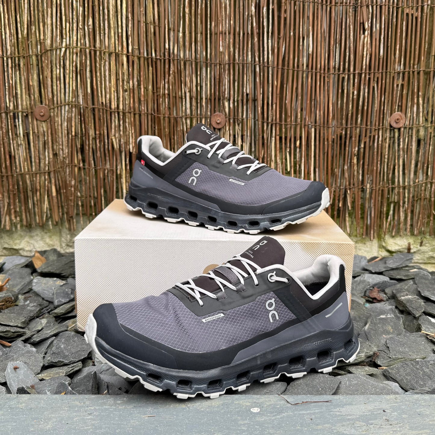 On Running CloudVista Waterproof - Eclipse Black - UK8