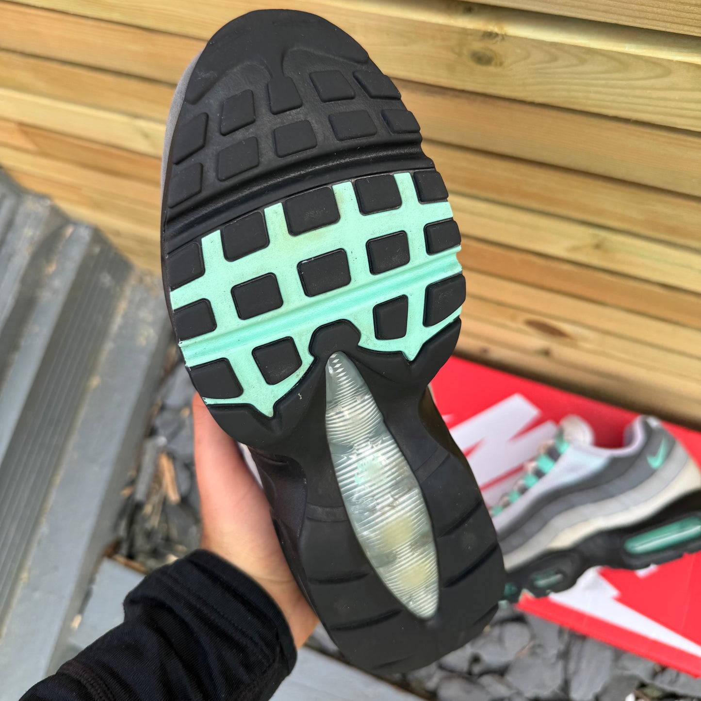Nike Air Max 95 JD Exclusive - Hyper Turquoise - UK7