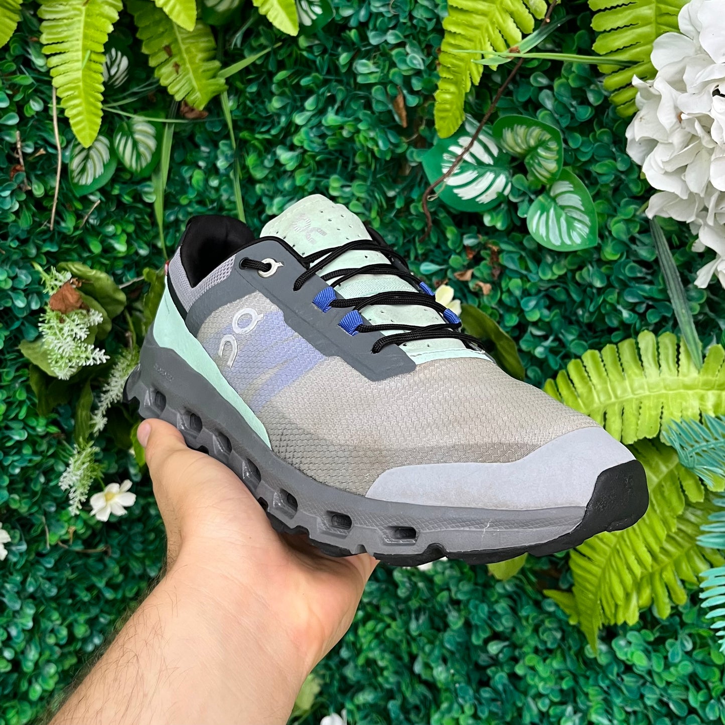 On Running CloudVista Grey / Mint UK7.5