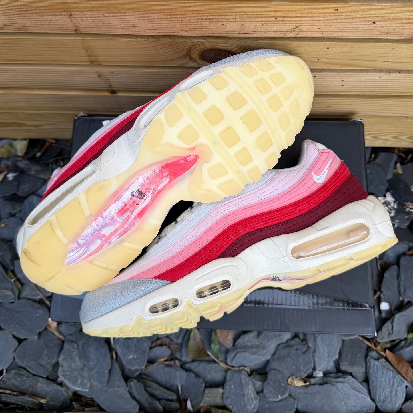 Nike Air Max 95 Anatomy Of Air - GID Red - UK9.5