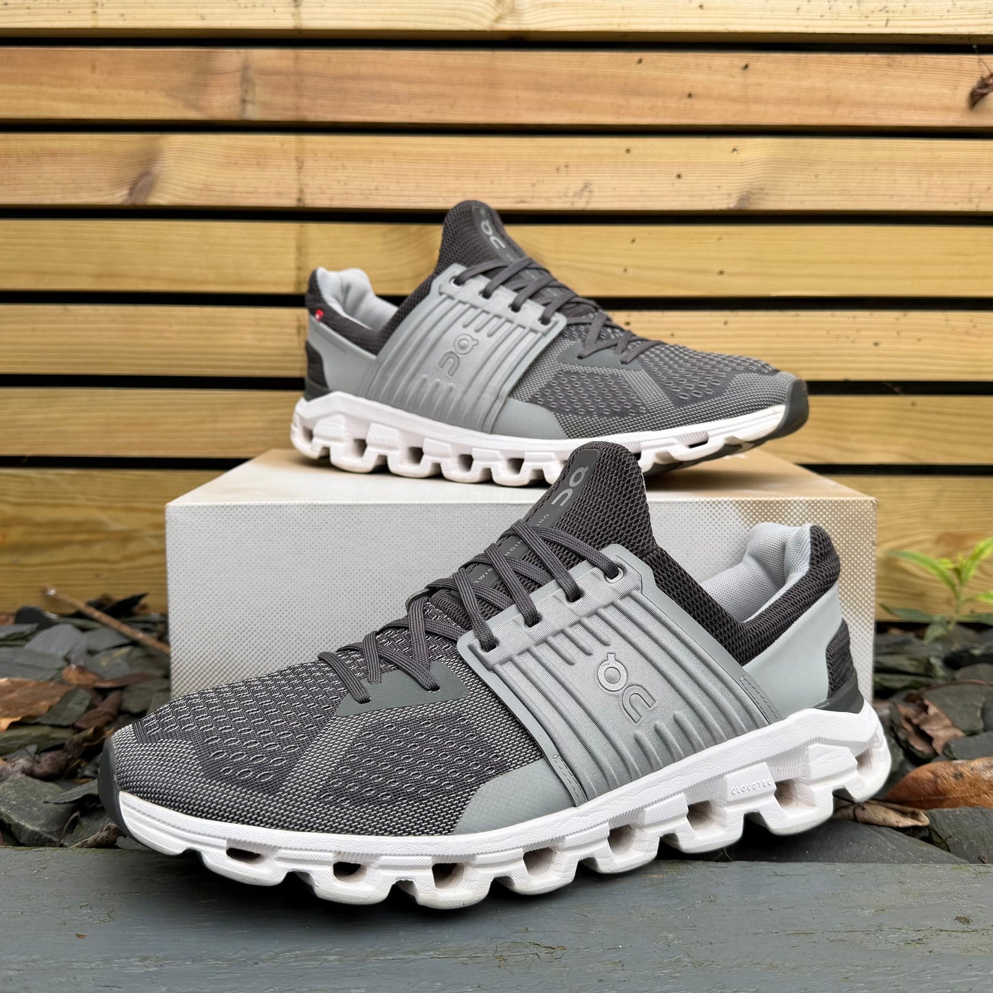 On Running CloudSwift 2.0 - Rock / Slate Grey - UK10.5