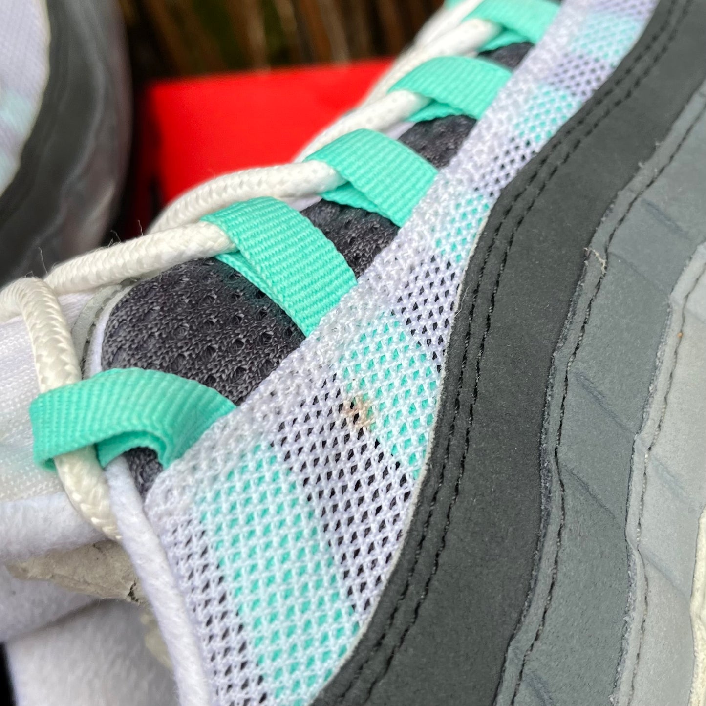 Nike Air Max 95 JD Exclusive Hyper Turquoise UK8.5