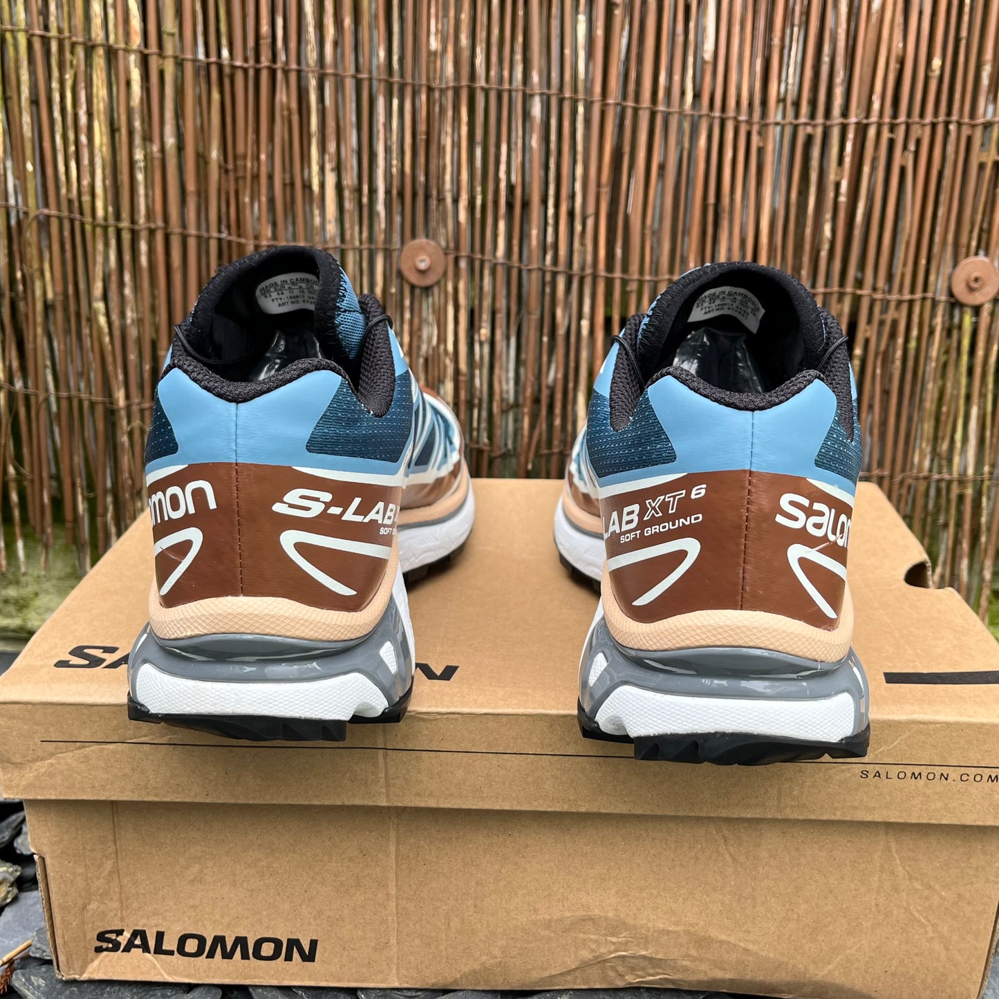 Salomon XT-6 Aegean Blue / Hazelnut