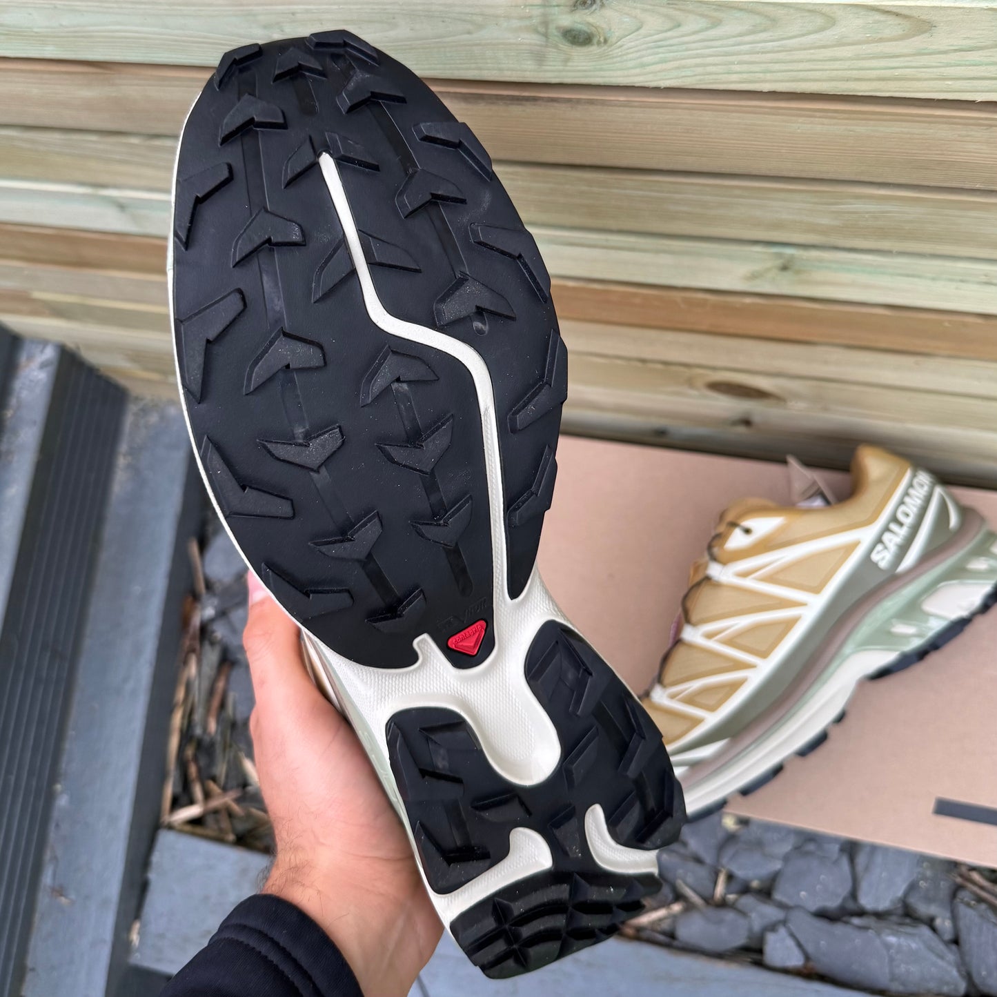 Salomon XT-6 Gore-Tex - Antelope / Icicle / Portabella - UK11 - Brand New