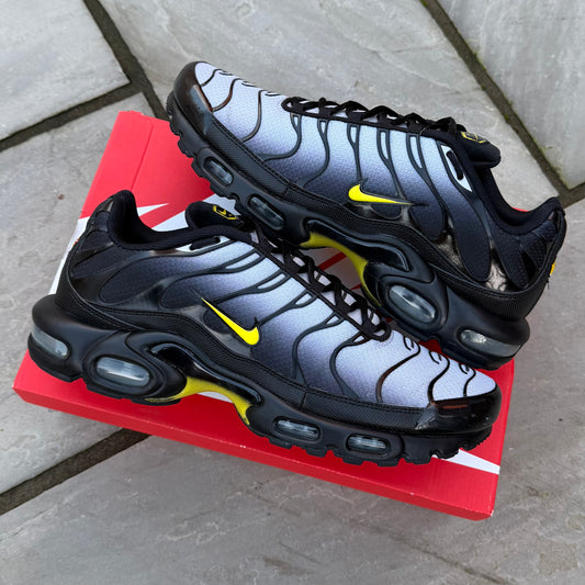 Nike Air Max Plus TN - Wolf Grey / Optic Yellow - UK9.5