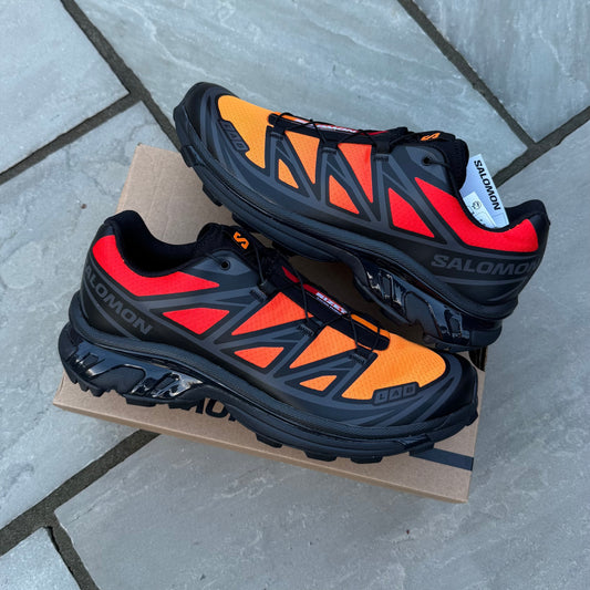 Salomon XT-6 (Size? Exclusive) - Black / Phantom / Turmeric - Multiple Sizes - Brand New