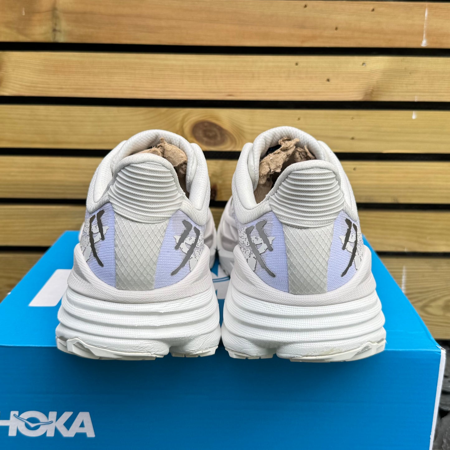 Hoka Stinson 7 - Triple White - UK10