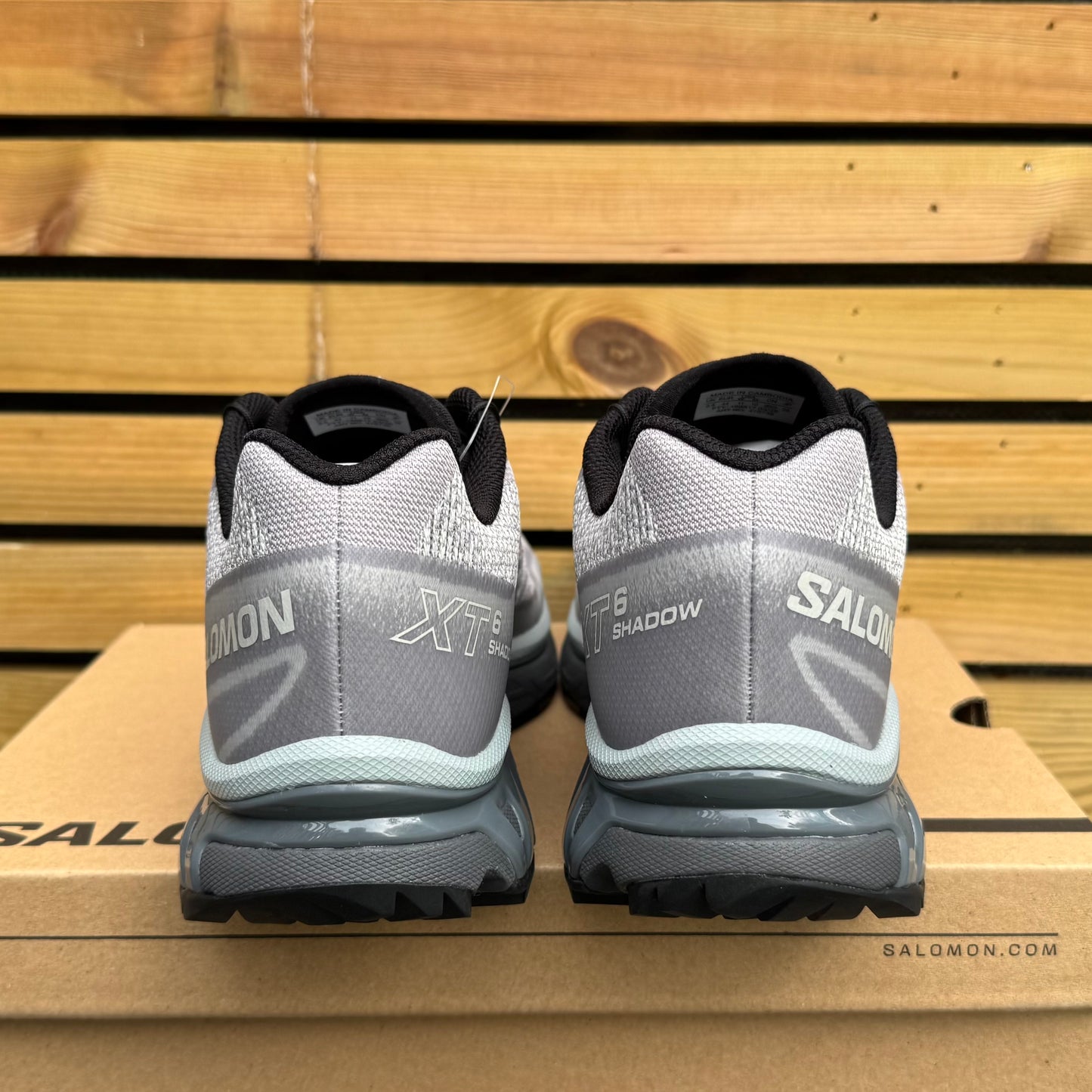 Salomon XT-6 Shadow - Gull / Grey Violet / Quarry - UK9.5 - Brand New
