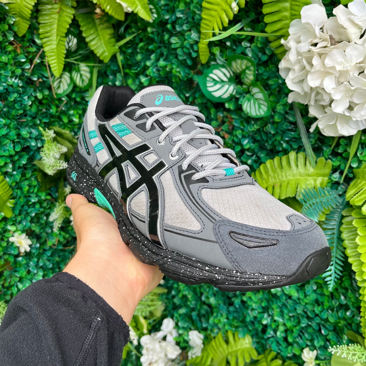 Asics Gel-Venture 6 Grey / Turquoise UK9.5