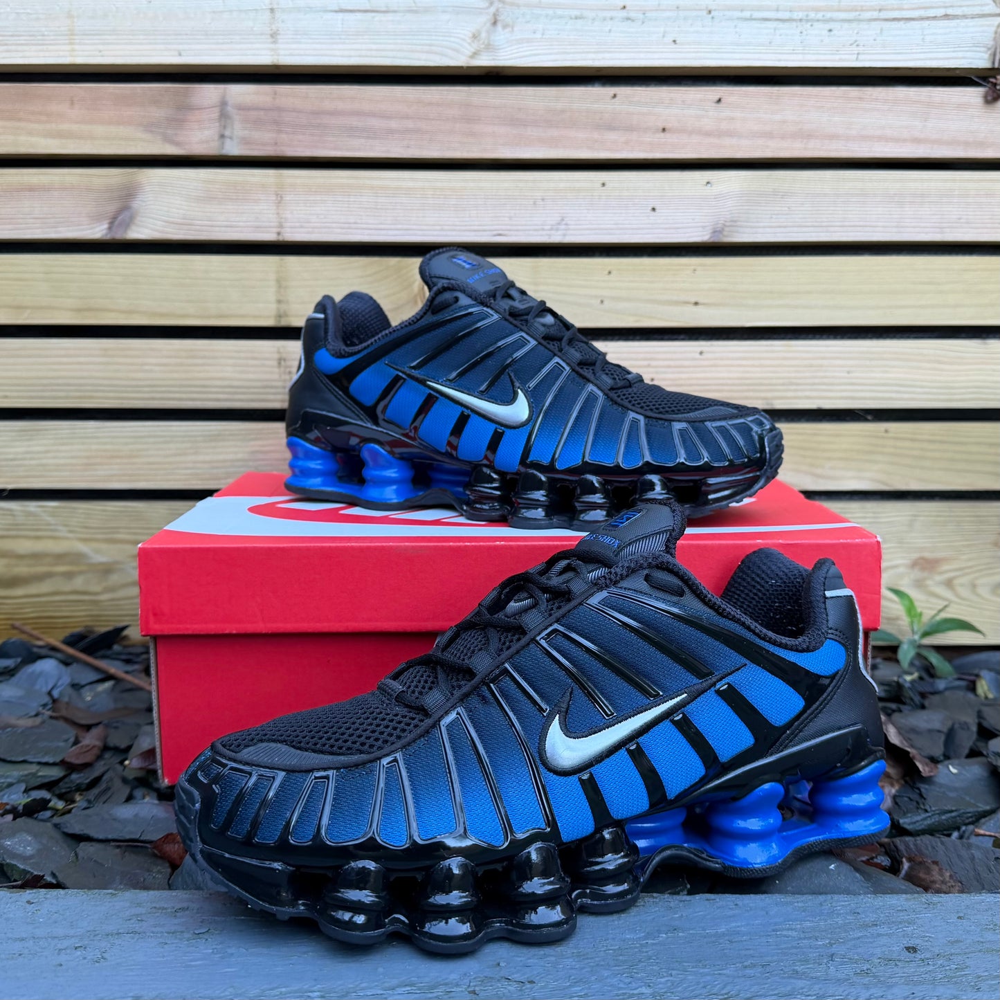 Nike Shox TL - Black / Game Royal - UK8