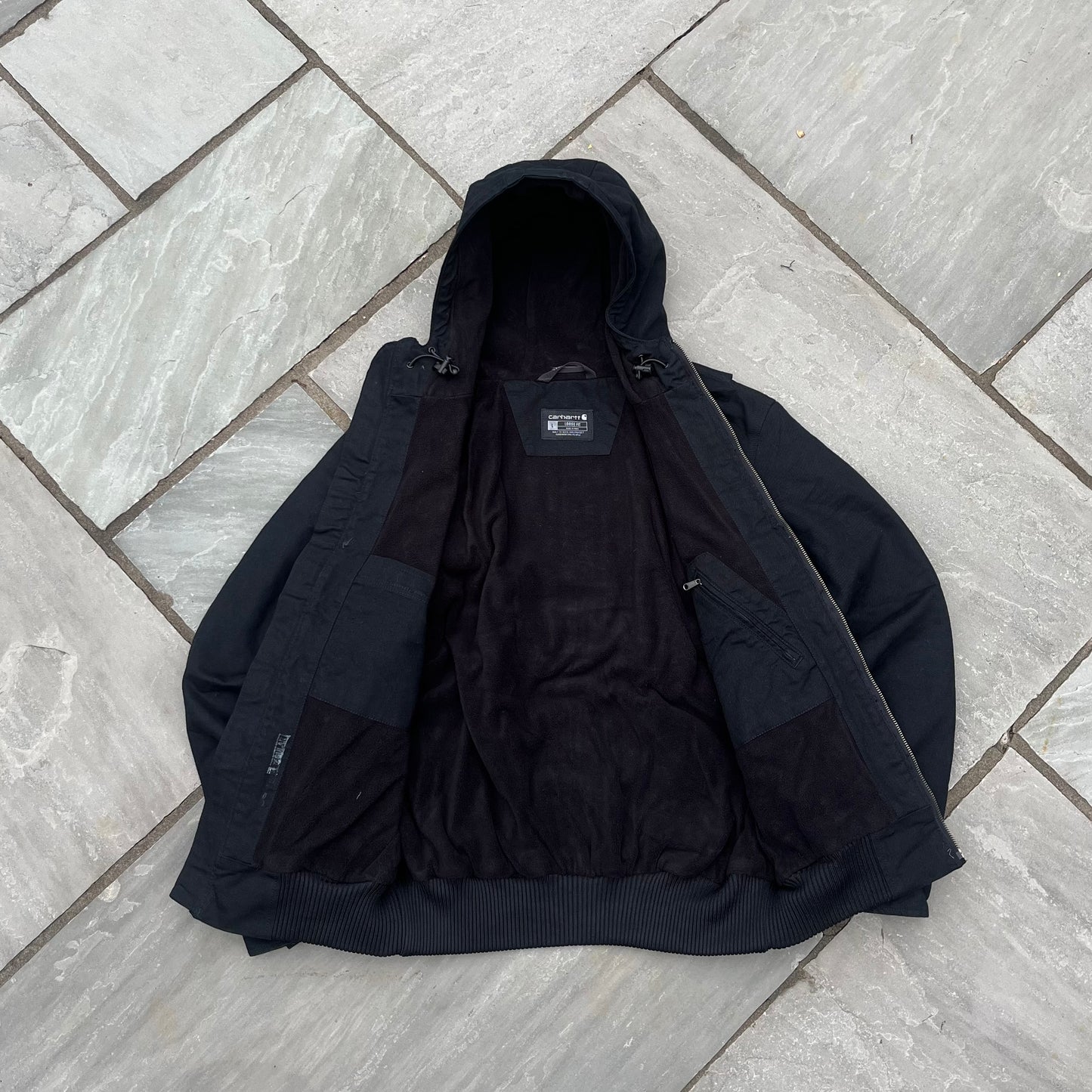 Carhartt Full Swing Fleece-Lined Active Jacket Black.