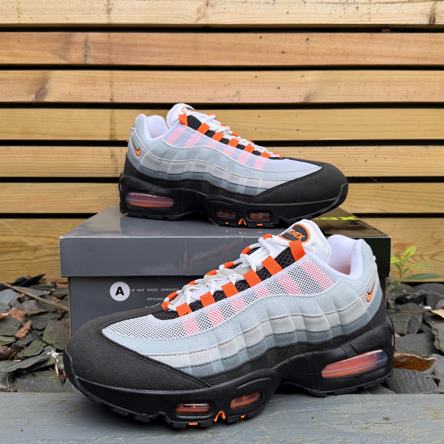 Nike Air Max 95 OG Big Bubble - Mandarin - UK9 - Brand New