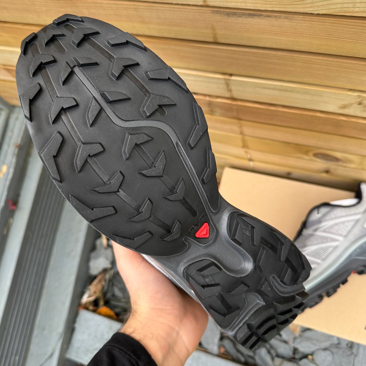 Salomon XT-6 Shadow - Gull / Grey Violet / Quarry - UK9.5 - Brand New
