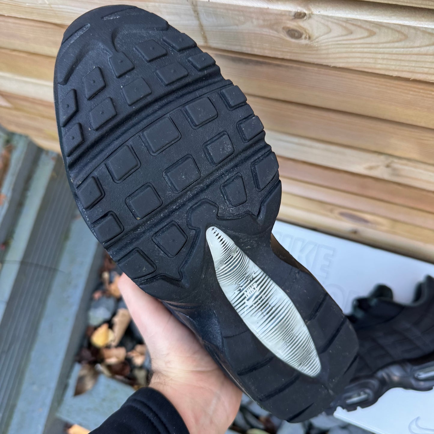 Nike Air Max 95 ID “Nike By You” - Black / Forest Green - UK8