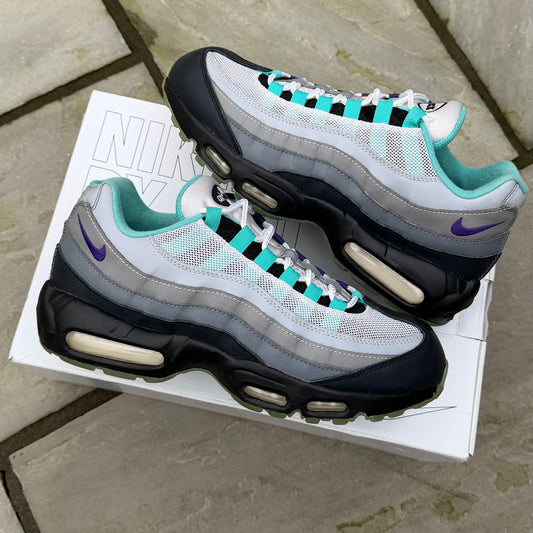 Nike Air Max 95 ID “Nike By You” - Teal / Lavender Gradient - UK8