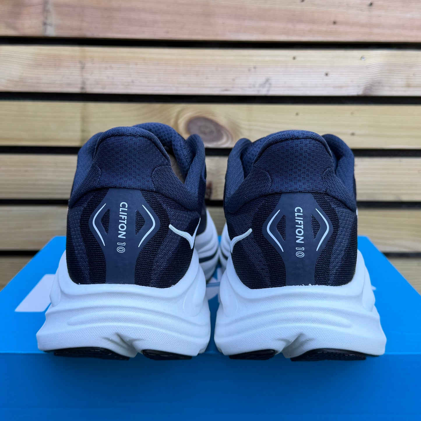 Hoka Clifton 10 - Navy / White - UK10