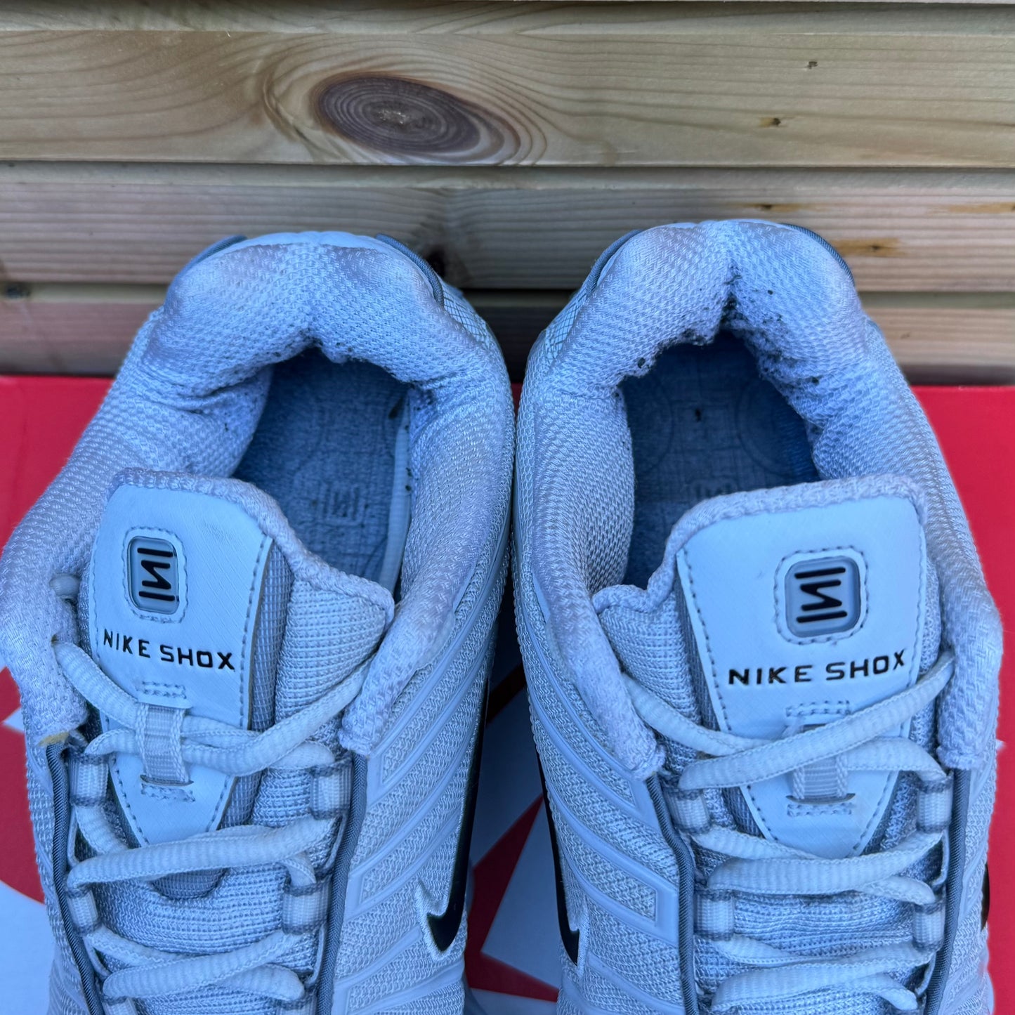 Nike Shox TL - Pure Platinum - UK9.5