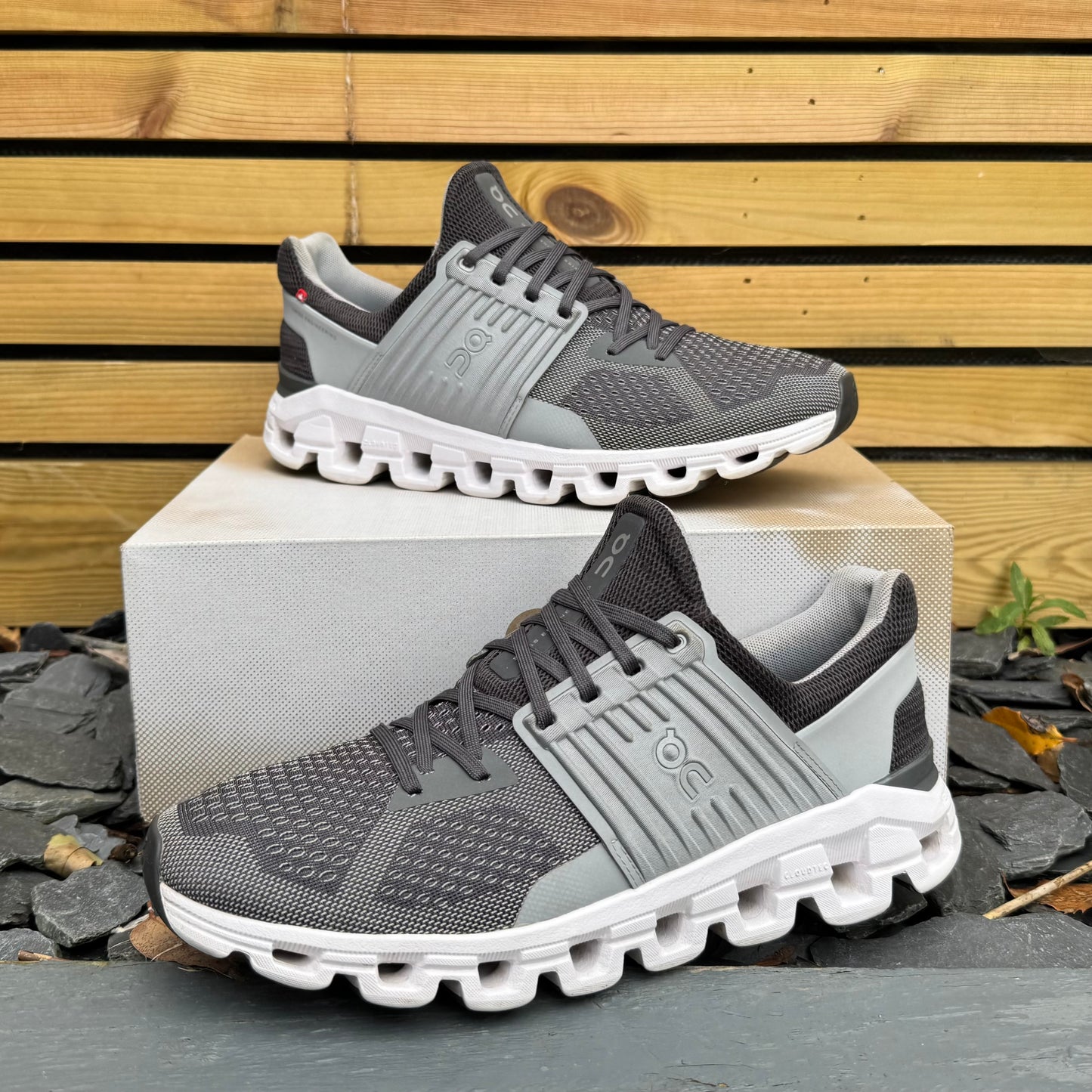On Running CloudSwift 2.0 - Rock / Slate Grey - UK8
