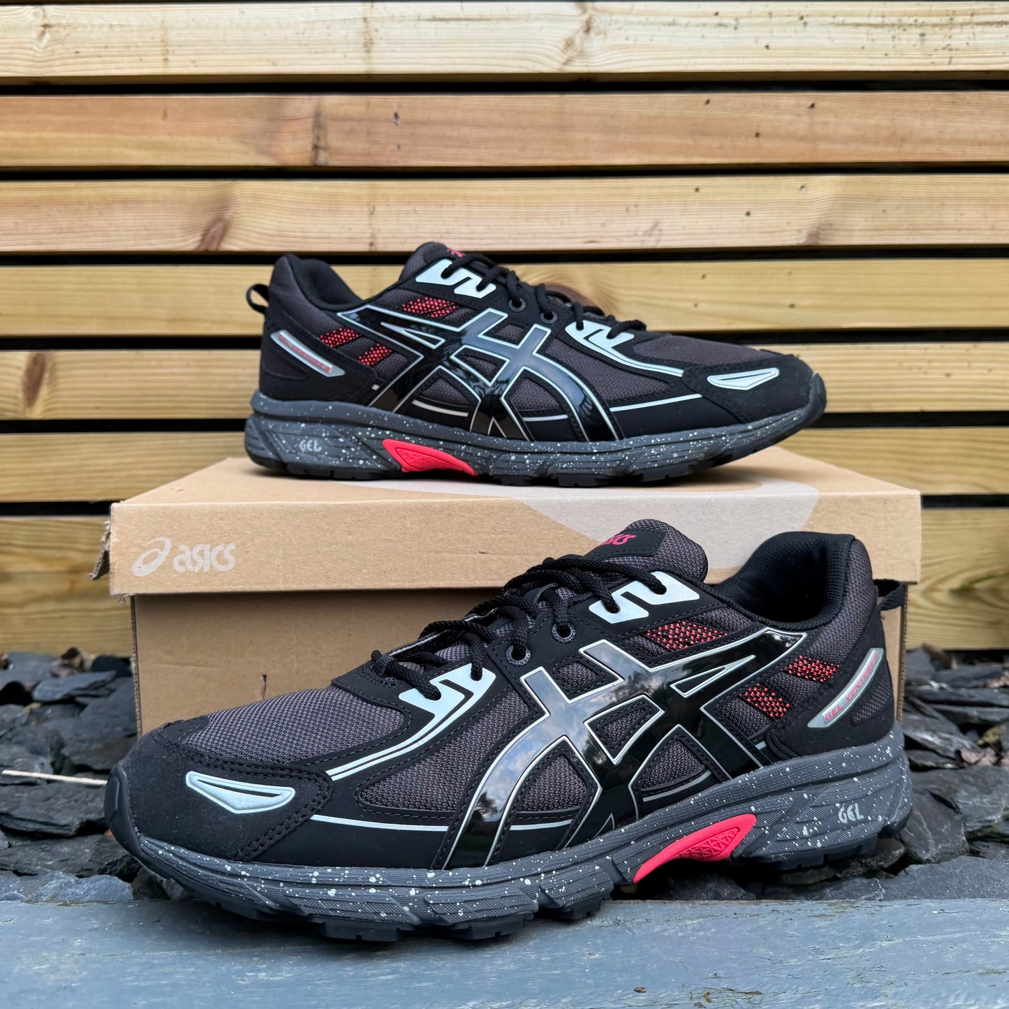 Asics Gel-Venture 6 - Obsidian Grey / Black - UK11
