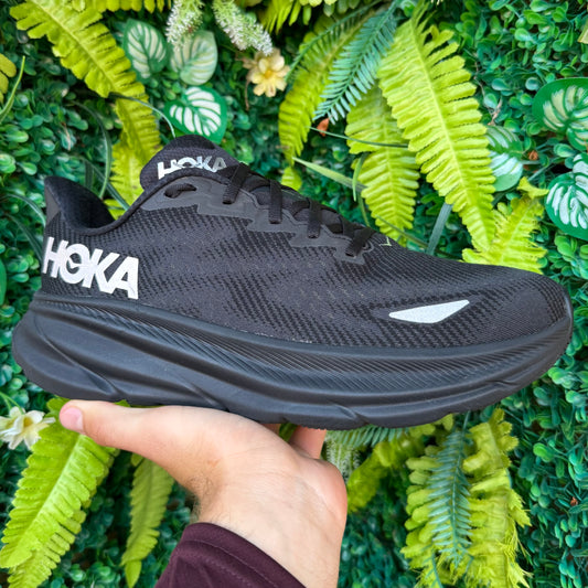 Hoka Clifton 9 Gore-Tex - Black Reflect - UK8.5
