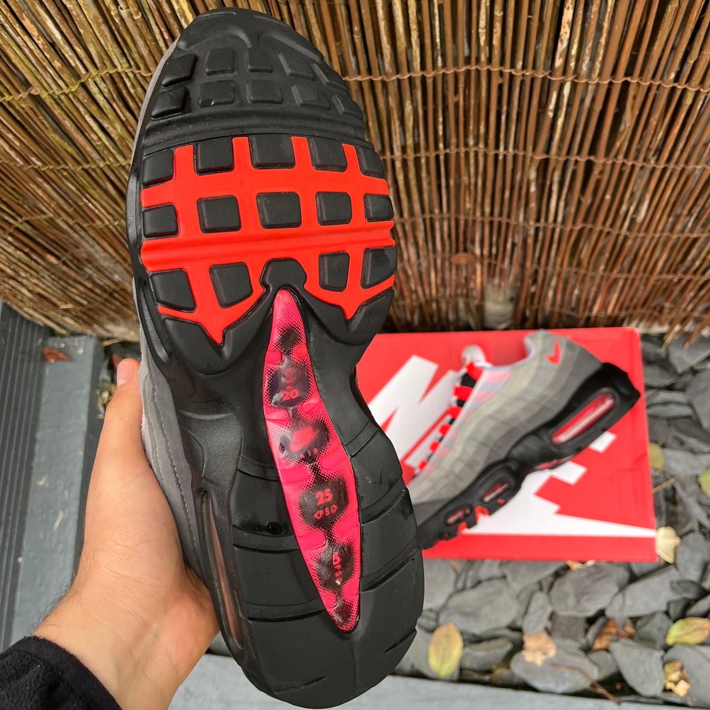 Nike Air Max 95 Solar Red 2018 UK9.5