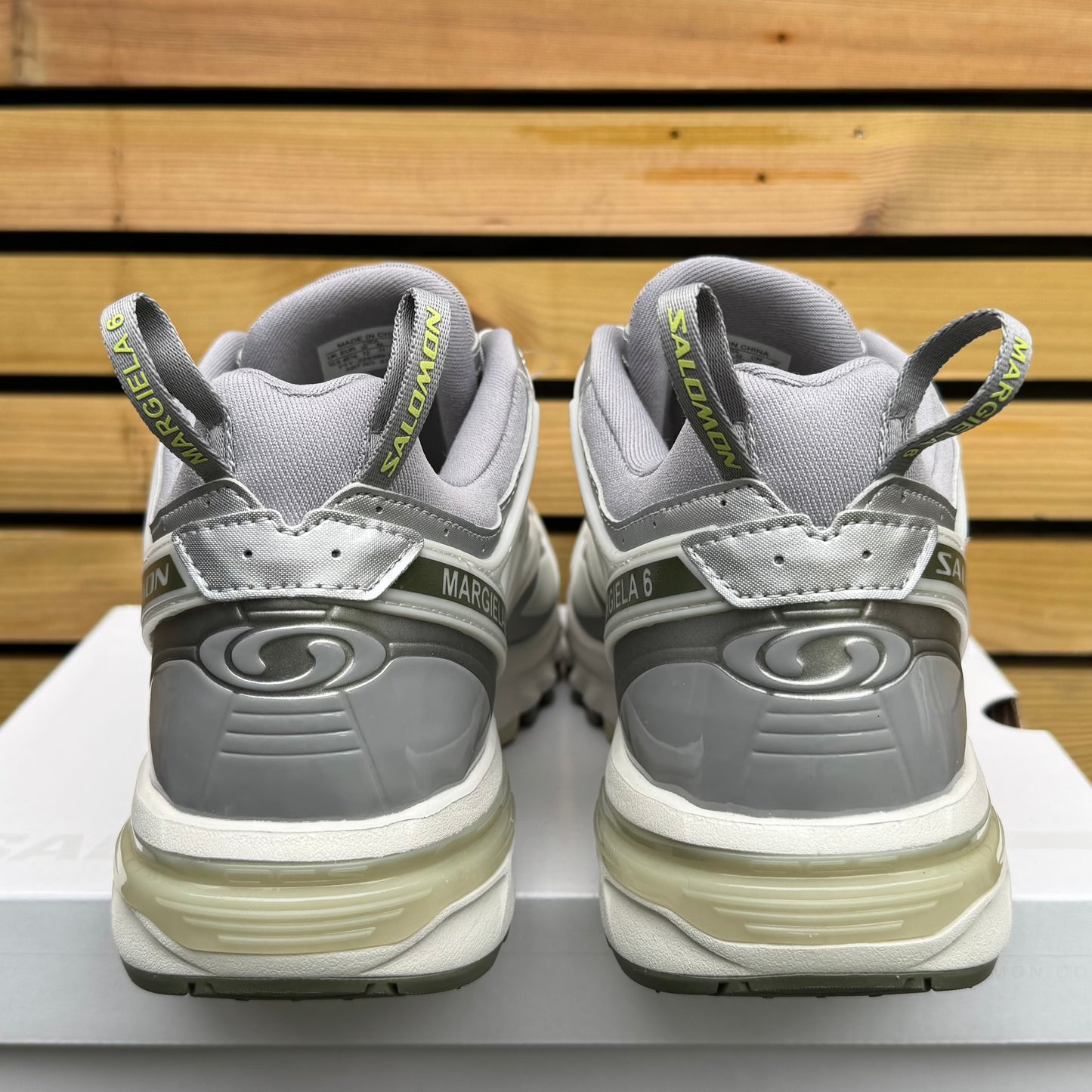 MM6 Maison Margiela x Salomon ACS Pro 2 - Shark Skin / Sharp Green - UK10.5 - Brand New