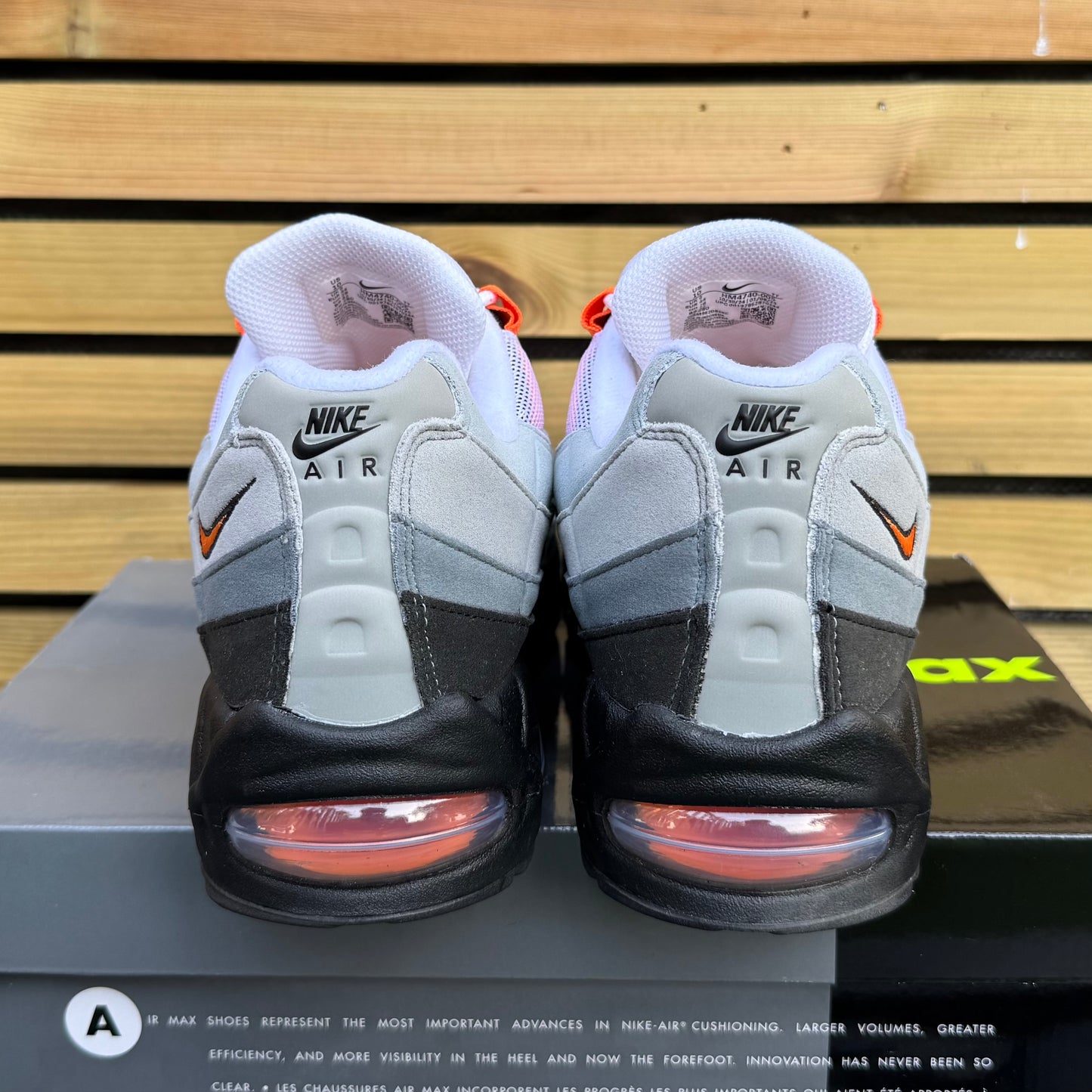 Nike Air Max 95 OG Big Bubble - Mandarin - UK9 - Brand New