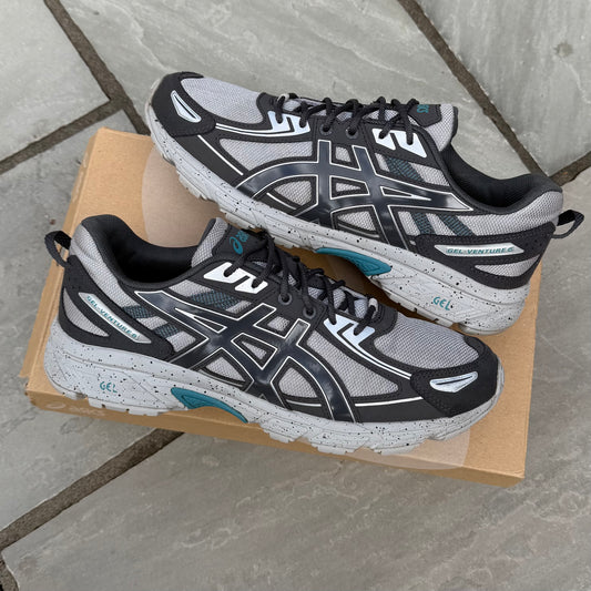 Asics Gel-Venture 6 - Cement Grey / Obsidian Grey - UK9.5