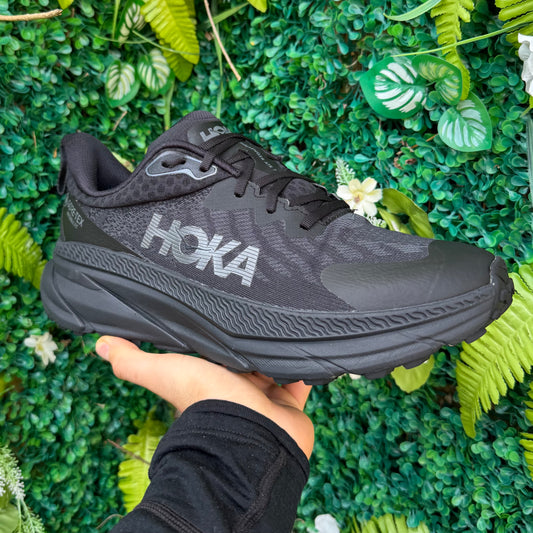 Hoka Challenger 7 Gore-Tex - Triple Black - UK11
