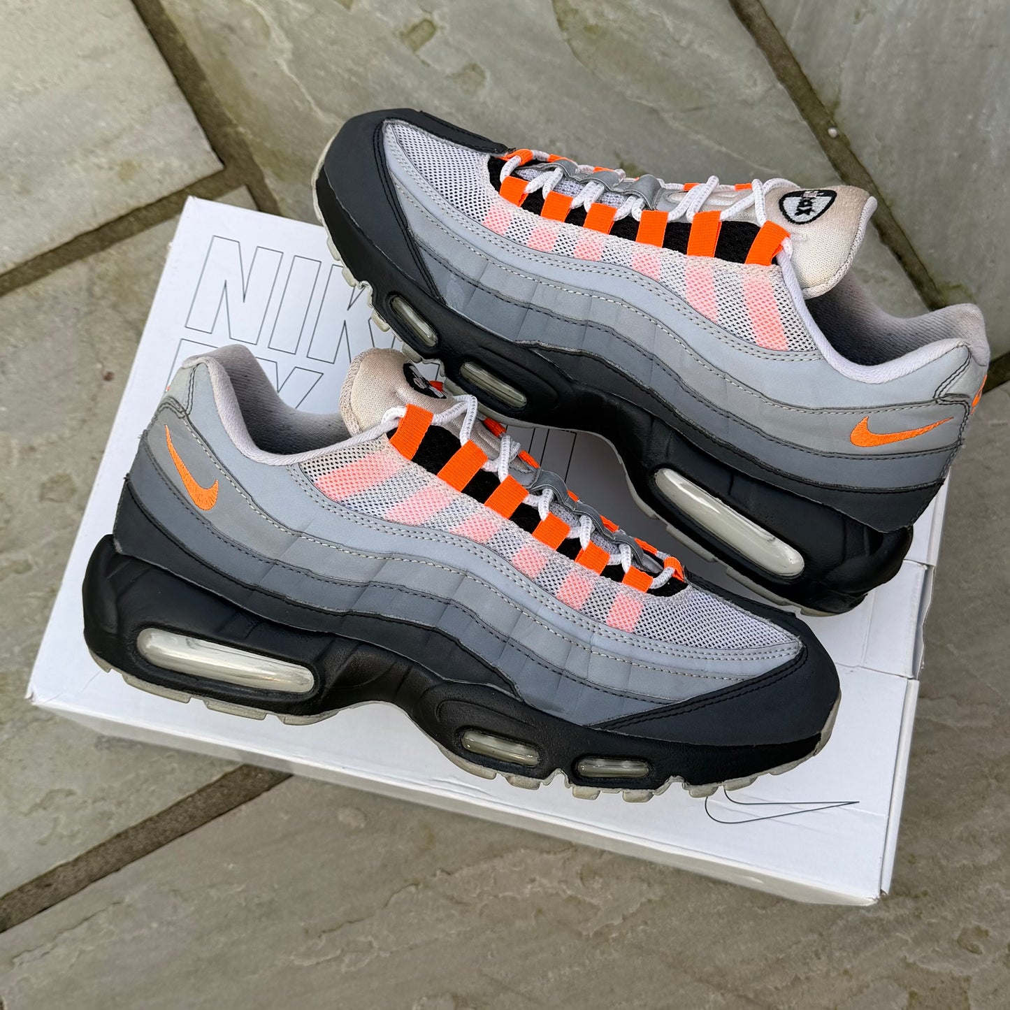 Nike Air Max 95 ID “Nike By You” 3M Reflective - Mandarin Gradient - UK8