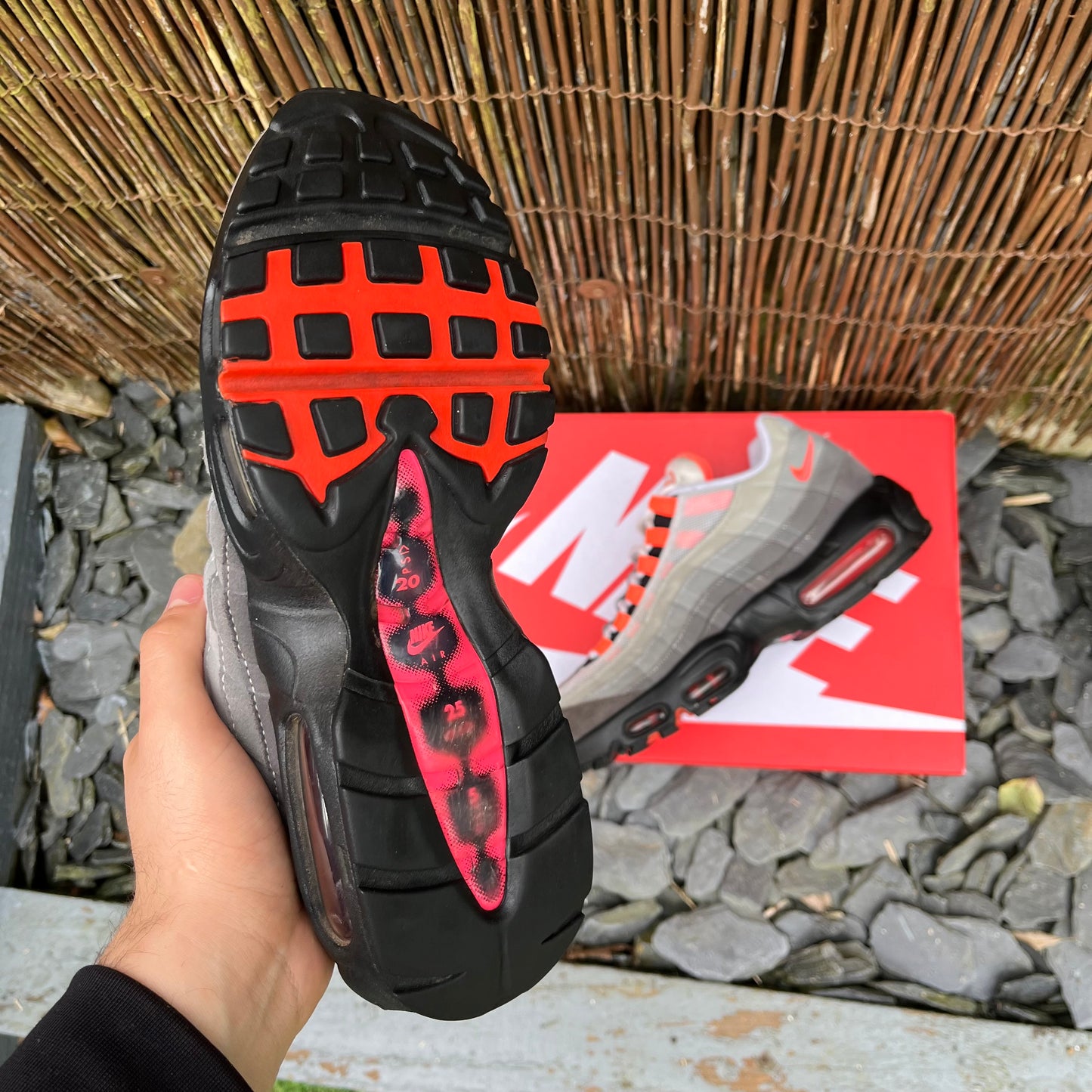 Nike Air Max 95 Solar Red 2018 UK8